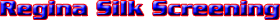 regina silk screening, regina silkscreening, silk screen printing regina